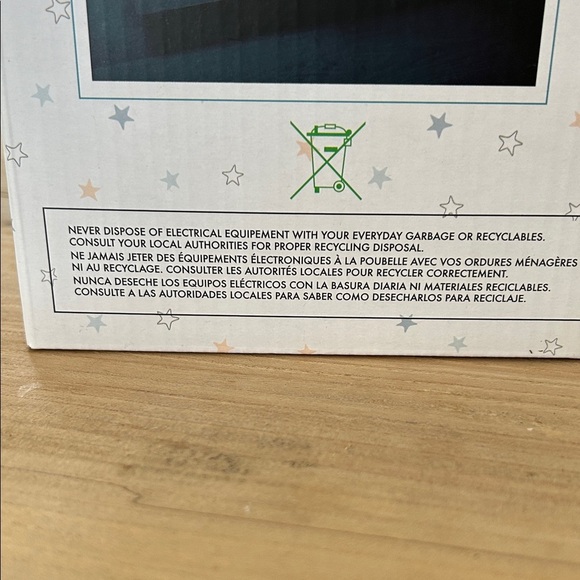 LED Touch Light - White and light purple - Picture 3 of 5